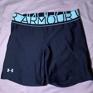 Black Under Armour volleyball spandex
